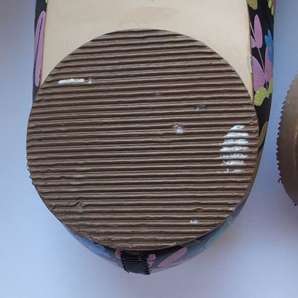 boden Genuine Leather (Upper & Lining)Floral Ballet Flats Size 37 6.5 Us - Picture 5 of 11